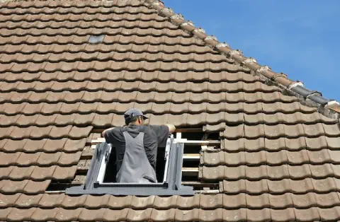 Pose de velux - Proissans